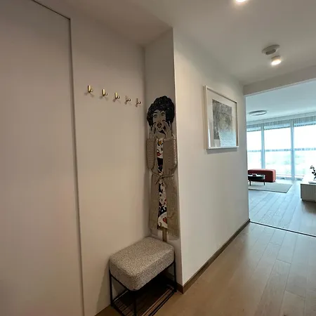 アパート Skysuite 24 - Eurovea Tower ブラチスラヴァ